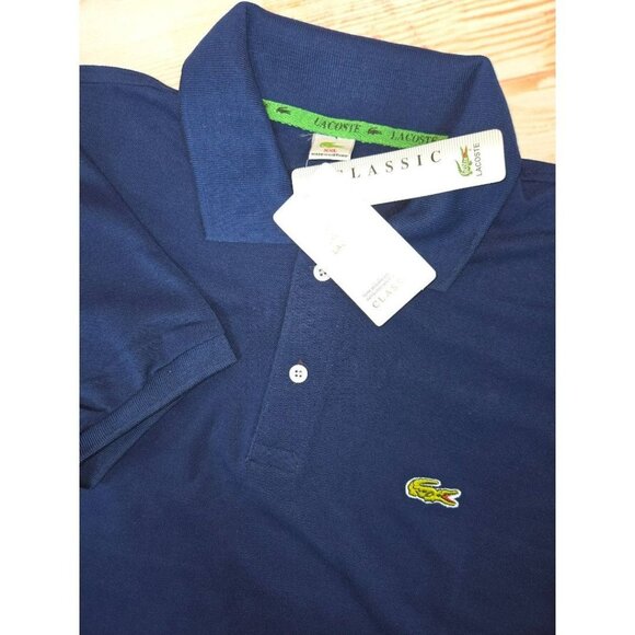 Lacoste Kids Navy Blue Classic Fit Polo Shirt XXL NEW NWT - Picture 4 of 8